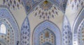 Interior of the Mausoleum of Sheikh Shamseddin Kulyal in Dorut Tilavat complex in Shahrisabz, Uzbekist