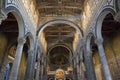 Interior of the medieval church of San Miniato in Florence - Italy Royalty Free Stock Photo