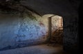 Medieval interior window fortification, Verona, Italy