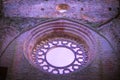 Detail of the interior of San Galgano Abbey, Tuscany Royalty Free Stock Photo