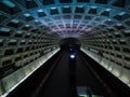 Interior of the Metro Subway Station at Federal Triangle, Washington DC