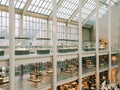 Interior of the Metropolitan Museum of Art, in Manhattan, New York City Royalty Free Stock Photo
