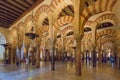 Interior Mezquita in Cordoba