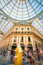 Interior of Milan Gallery Royalty Free Stock Photo