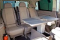 Interior of a minivan Royalty Free Stock Photo