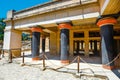 Interior of the of Minoan palace of Knosos, Crete