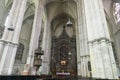 Interior of the Minorite Church Minoritenkirche in Vienna, Austria. January 2022 Royalty Free Stock Photo