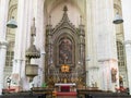 Interior of Minorite Church in Vienna, Austria Royalty Free Stock Photo