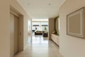 Interior of modern apartment, corridor Royalty Free Stock Photo