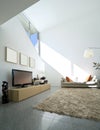 interior modern brick house