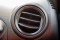 Interior of a modern car  Car Air Conditioner Royalty Free Stock Photo