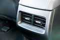 Interior of a modern car, Car Air Conditioner Royalty Free Stock Photo