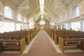 Interior Of Modern Church Royalty Free Stock Photo