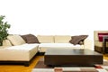 Interior in modern and classic design, friendly furniture layout Royalty Free Stock Photo