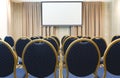 Interior of modern conference hall in hotel Royalty Free Stock Photo