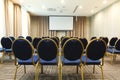 Interior of modern conference hall in hotel Royalty Free Stock Photo