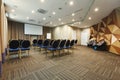 Interior of modern conference hall in hotel Royalty Free Stock Photo