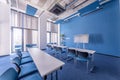 Interior of modern conference room. Modern college study room. Clean office, lecture room Royalty Free Stock Photo