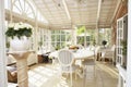 Interior Of Modern Conservatory Royalty Free Stock Photo