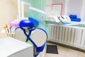 Interior of a modern dental surgery Royalty Free Stock Photo