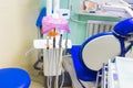 Interior of a modern dental surgery Royalty Free Stock Photo