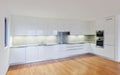 Interior modern empty flat, apartment Royalty Free Stock Photo