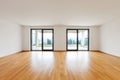 Interior modern empty flat, apartment