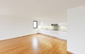 Interior modern empty flat, apartment Royalty Free Stock Photo