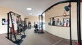 Interior of modern gym Royalty Free Stock Photo