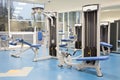 Interior of a modern gym Royalty Free Stock Photo