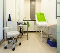 Interior of modern healthy beauty spa salon. Treatment room. Royalty Free Stock Photo