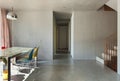 Interior modern house, dining room Royalty Free Stock Photo