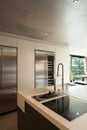 Interior modern house, kitchen Royalty Free Stock Photo