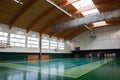 Interior of a modern multifunctional gymnasium