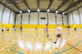 Interior of a modern multifunctional gymnasium Royalty Free Stock Photo