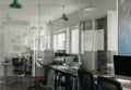 Interior of a modern office space with no staff Royalty Free Stock Photo