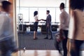 Interior Of Modern Open Plan Office With No People