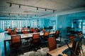 Interior Of Modern Open Plan Office With No People Royalty Free Stock Photo