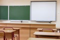 Interior of a modern school classroom Royalty Free Stock Photo
