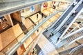 Interior of modern shopping mall Royalty Free Stock Photo