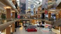 Interior of a modern shopping mall Aplus in Atakoy district,istanbul.