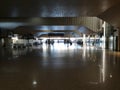 Interior of modern train station Royalty Free Stock Photo