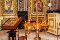 Interior Moldovan orthodox Church