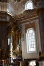 Interior of monastery church Furstenfeld