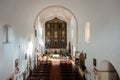 Interior of the Monastery of San Bernardine of Siena