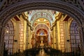 Interior of Monastery of San Francisco in Lima, Peru