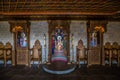 Interior Of Monastery of Varlaam - Meteora, Greece Royalty Free Stock Photo