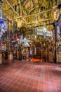 Interior Of Monastery of Varlaam - Meteora, Greece Royalty Free Stock Photo