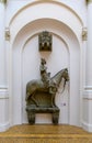 Interior of the Mora Ferenc Natural History and Ethnology Exhibits Museum in Szeged, Hungary