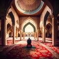 interior of a mosque